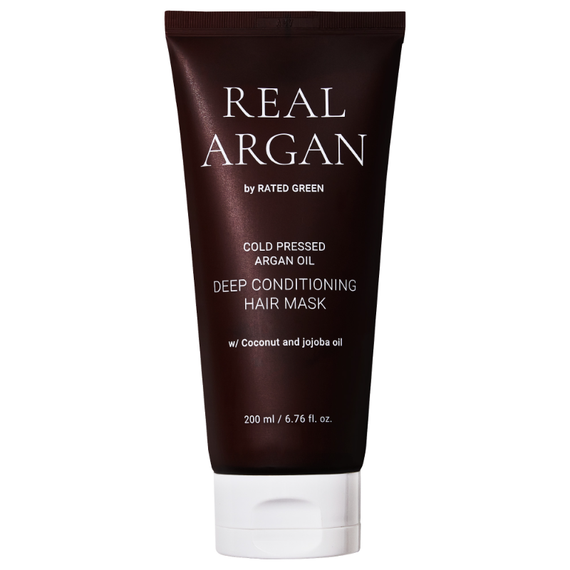 Rated Green  Real Argan Cold Pressed Argan Oil Deep Conditioning Hair Mask