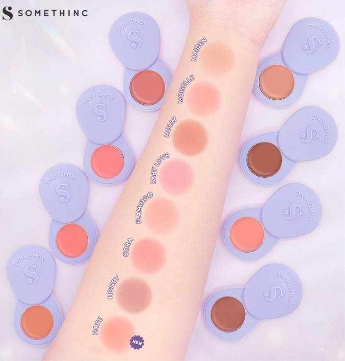 SOMETHINC TAMAGO Airy Blush - Blush On Wajah - Vegan Friendly, Buildable Gradient to High Pigmentation, Seamless & Effortless