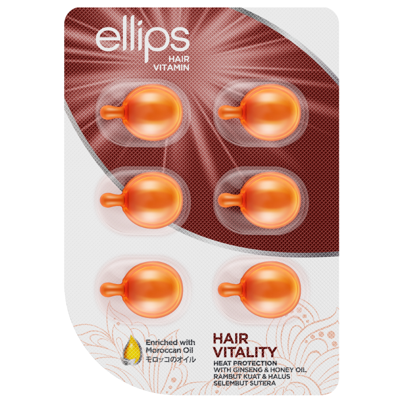 Ellips  Hair Vitamin Moroccan Oil Vitality Blister