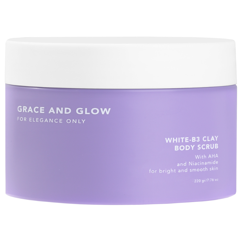 Grace and Glow  White-B3 Clay Body Scrub